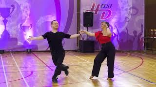 HD FEST Jack&Jill Russian Hustle Discofox Impro Dance Dyachenko Nikolai & Kirienko Yuliya St+CH 03