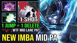 NEW IMBA MID PA First Item Maelstrom 1 Jump 1 Delete Unlimited Electro Crit Against Mid SF Dota 2