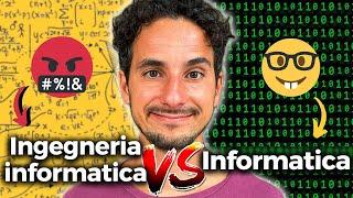 INGEGNERIA INFORMATICA o INFORMATICA? Quale mi è piaciuta di più 