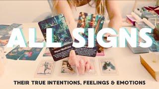  ALL SIGNS   Their True INTENTIONS, FEELINGS & EMOTIONS For You! Love Tarot Reading July 2024