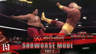 WWE 2K25 Showcase Mode Gameplay Part 2 - Yokozuna vs Hulk Hogan Match