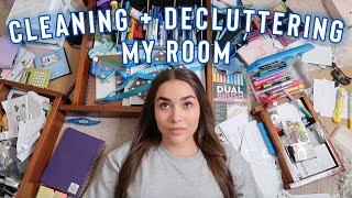 deep cleaning + decluttering my room !!  *satisfying*