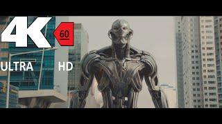 [4k][60FPS]  Captain America vs Ultron 4K 60FPS HFR[UHD] ULTRA HD