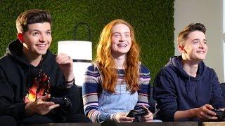 PLAYING GAMES with the STRANGER THINGS CAST! (Season 3)