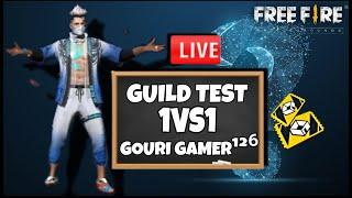 FREE FIRE  GUILD TEST #freefire#livestream#gyaangaming#viral