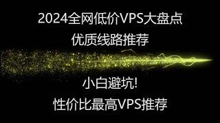 2024著名的11家vps厂商大盘点。2024年全网低价VPS大盘点！谁是性价比之王。。。。 #vps #vps推荐 #免费vps #搭建节点 #科学上网 #优选ip #免费域名