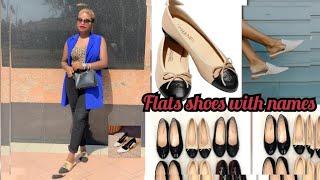 DIFFERENT TYPES  OF FLATS  SHOES  WITH   NAMES # Tabycaty # shoes #flats2021 #shoes asthetics