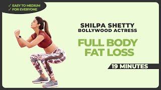 22 Mins - Full Body Home Workout | Shilpa Shetty - Bollywood Actress | Fitness with Shilpa Shetty