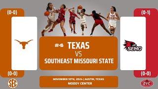 No. 4 Texas vs Southeast Missouri State | NCAA Women's Basketball | 11.10.24