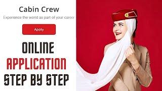 HOW TO FILL OUT EMIRATES CABIN CREW ONLINE APPLICATION | How to apply to become cabin crew 2024