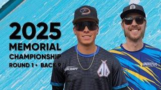 2025 Memorial • Feature Card • R1B9 • Gannon Buhr • Ricky Wysocki • Connor Rock • Anthony Barela