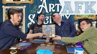 Joining a Fancy Pantsy Art Society! || AFK