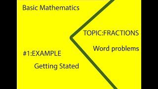 How to solve Fractions word problems||Jinsi ya kusolve Maswali ya word Problesms-[Example 03]