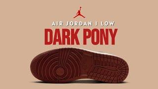 AIR JORDAN 1 LOW "DARK PONY" 2025