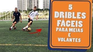 5 DRIBLES FÁCEIS PARA MEIAS E VOLANTES | FUTEBOL | CARLOS BERTOLDI | TICÃO