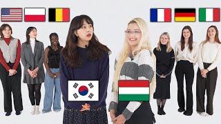Asian guess 7 westerners' Nationality!! (What country I'm From?)