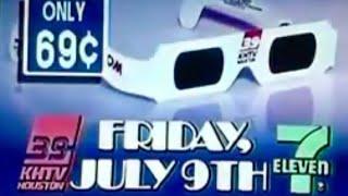 KHTV Ch 39 Houston - 3D Promos (1982)