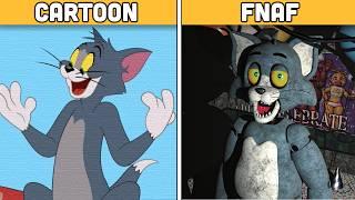 I Turned Cartoon Characters Into FNAF Animatronics