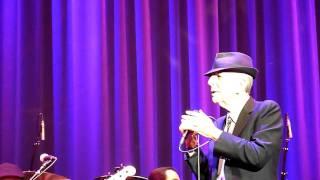 Leonard Cohen Live in Berlin Take This Waltz 2010