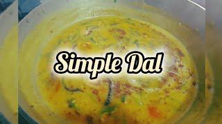 Simple dal//साधारण दाल//how to make simple tasty dal