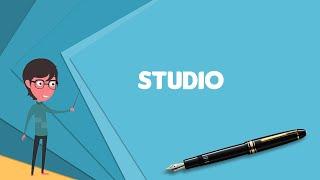 What is Studio? Explain Studio, Define Studio, Meaning of Studio