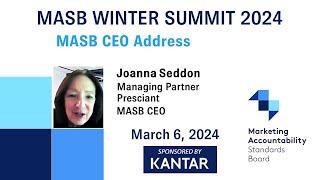 CEO Address | MASB Winter Summit 2024