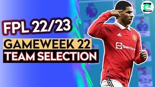 FPL DGW22 TEAM SELECTION | Triple United Assets! | Gameweek 22 | Fantasy Premier League 22/23