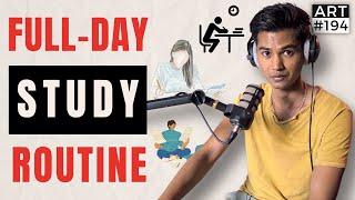 FULL DAY ROUTINE by AIR-4, IIT Bombay, ISRO, BARC #iitjee #neet #gate #isro #ART #podcast