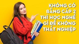 Không Có Bằng Cấp 2 Thì Học Nghề Gì Để Không Thất Nghiệp 2020-2021