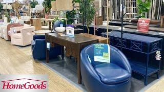 HOMEGOODS SHOP WITH ME FURNITURE SOFAS ARMCHAIRS COFFEE TABLES DECOR SHOPPING STORE WALK THROUGH