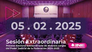 Sesión Extraordinaria CPEEPJF (05/02/2025)