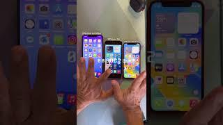 Boot test iPhone xs max vs iPhone se vs iPhone 12 mini