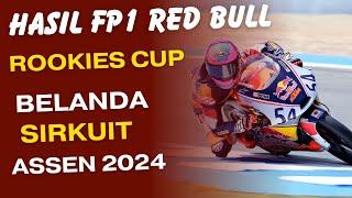 HASIL FP1 RED BULL ROOKIES CUP BELANDA ASSEN 2024, LATIHAN BEBAS MOTOGP, HASIL MOTOGP MUGELLO