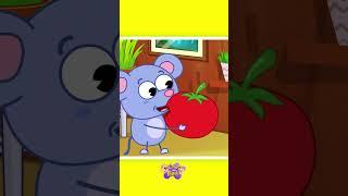   Aaha Tamatar Bade Mazedar + Many More Hindi Rhymes For Kids #shorts #hindirhymes #balgeet