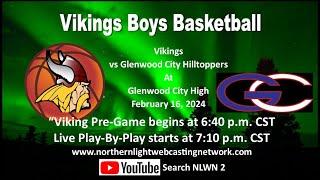 Colfax Viking Boys at Glenwood City Hilltoppers