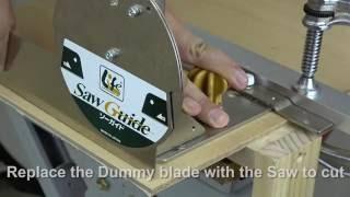 Japanese miter gauge/ ZETSAW Sawguide set assembling