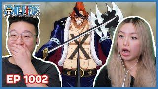 DRAKE JOINS THE STRAW HATS! ‍ | One Piece Episode 1002 Couples Reaction & Discussion