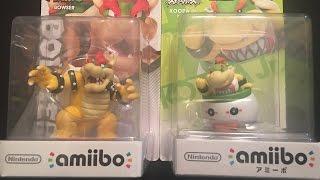 Bowser & Bowser Jr. Nintendo Amiibo Unboxing