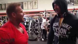 Jay trains arms at Golds Venice cameo by The Rock and more...