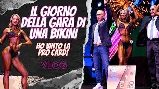 HO VINTO LA PRO CARD - GIORNO DELLA GARA DI UNA BIKINI - WABBA INTERNATIONAL