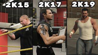 Evolution of WWE 2K My Career Opening Cutscenes (WWE 2K15 - WWE 2K20)