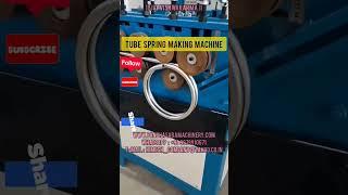 Tube Coiling Machine I Spring Machine #shorts #tube #coiling #machine #spring #technology #science
