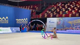 Anastasia Simakova - Ribbon Russian Championship 2021 TAA 23.25