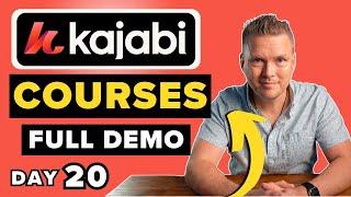 How to Create a Course on Kajabi (Full Demo)