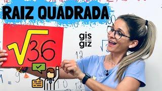 RAIZ QUADRADA 6 ANO - \Prof.Gis/