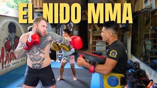 AWESOME Muay Thai In El Nido  (Madness MMA & EXPLORING El Nido)