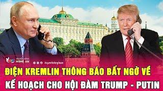 Thời sự quốc tế: Điện Kremlin thông báo bất ngờ về kế hoạch cho hội đàm Trump - Putin