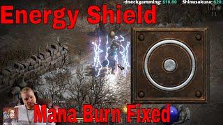 D2R Skills & Abilities - Energy Shield (Sorceress Lightning Spells)