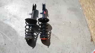 2002 to 2007 Toyota Highlander Front and Rear Struts