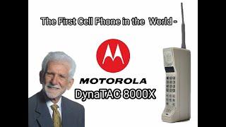 The First Cell Phone In The World - Motorola DynaTAC 8000X - SJM Creations